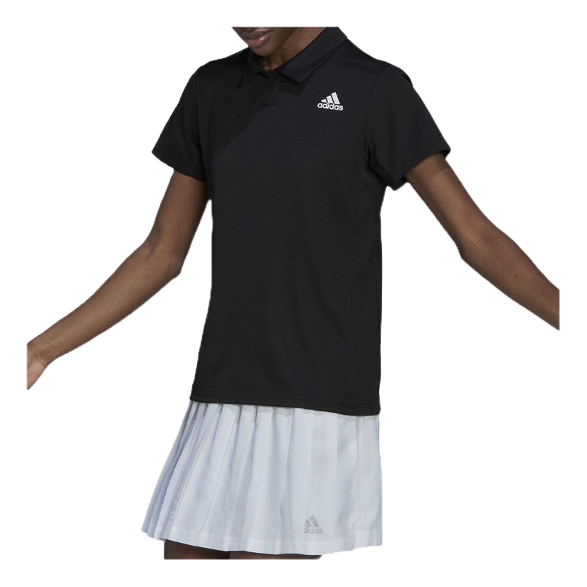 (WMNS) adidas HEAT.RDY Polo Shirt Asia Sizing 'Black' HI5687