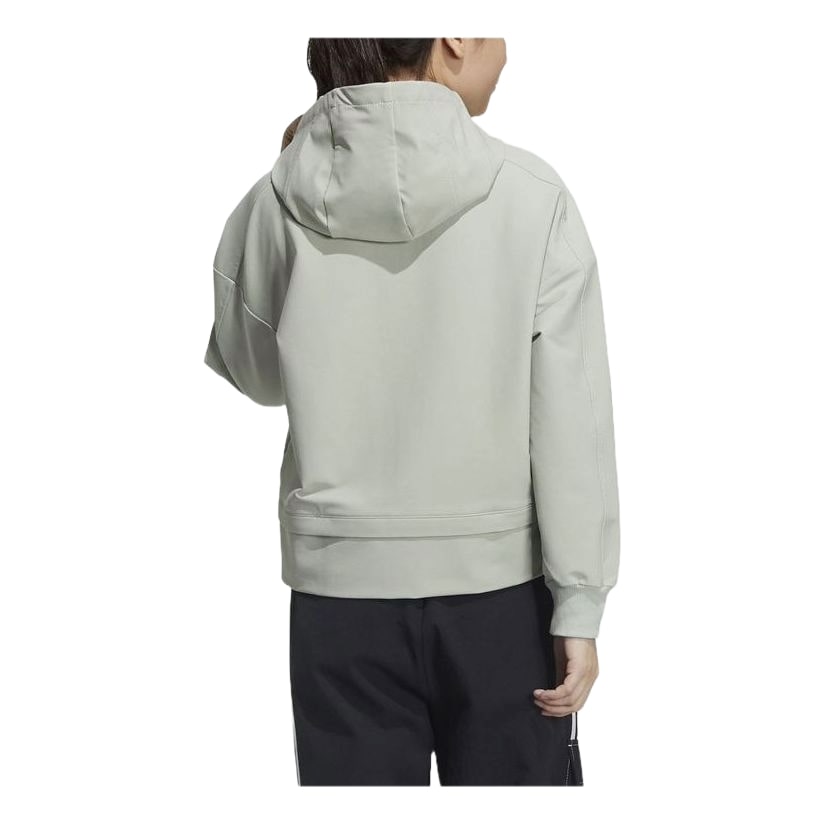 (WMNS) adidas DIY Jacket Asia Sizing 'Green Black' GP0629