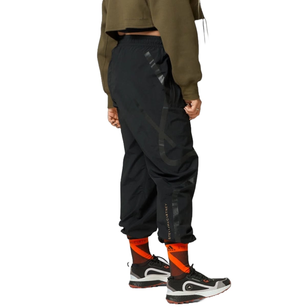 (WMNS) adidas by Stella McCartney Woven Pants Asia Sizing 'Black' GU4344