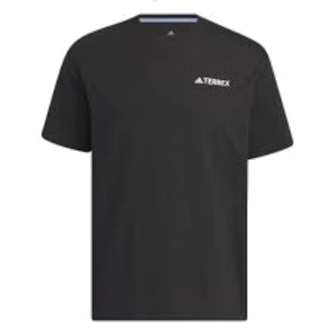 adidas Terrex Campyx Graphic T-Shirt Asia Sizing 'Black White' IC1948