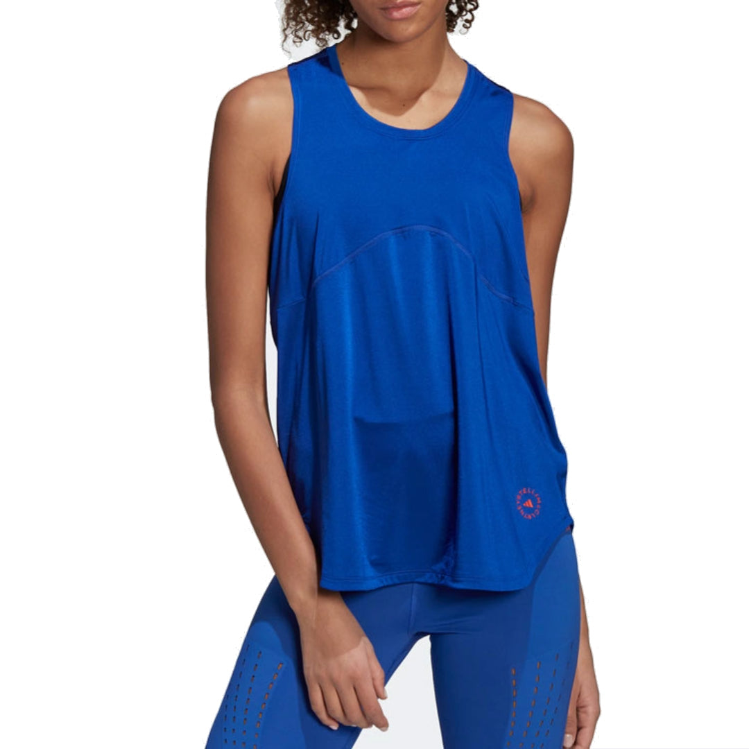 (WMNS) adidas Stella McCartney True Strenght Yoga Tank Top Asia Sizing 'Blue' HB6064