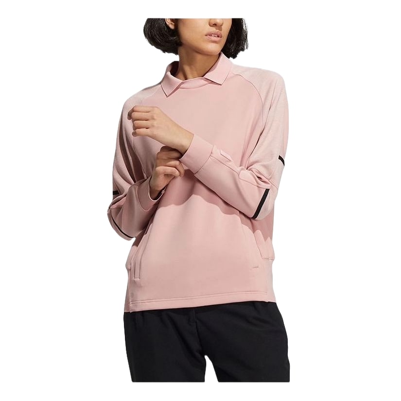 (WMNS) adidas Go-To Crewneck Sweatshirt Asia Sizing 'Pink' H64645