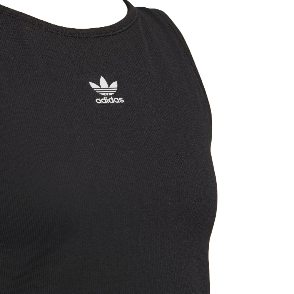 (WMNS) adidas originals 3-Stripes Padded Tank Top Asia Sizing 'Black White' JI6860