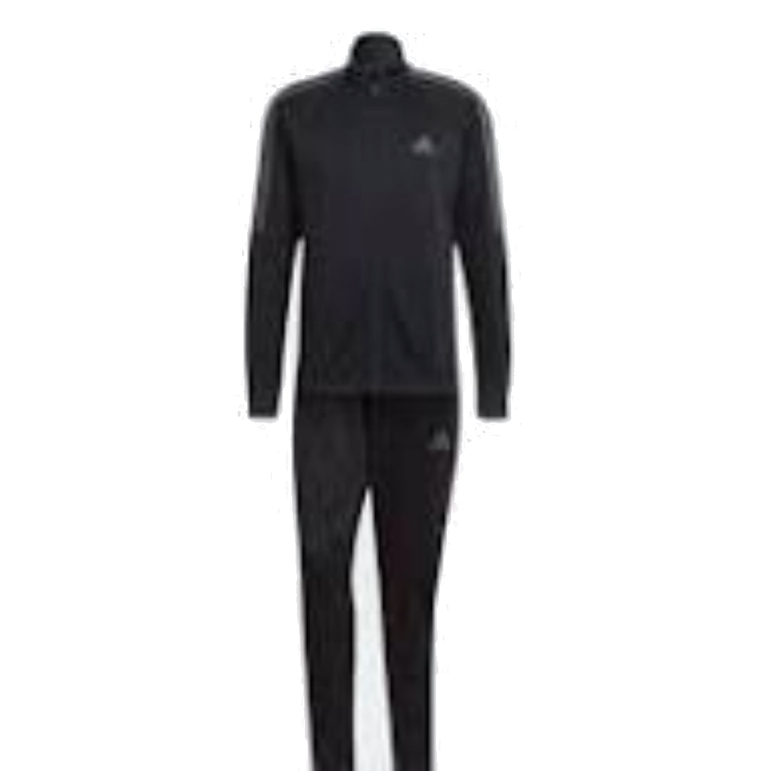 بدلة رياضية adidas AEROREADY Sereno Cut 3-Stripes، مقاسات آسيوية، لون أسود، H28916