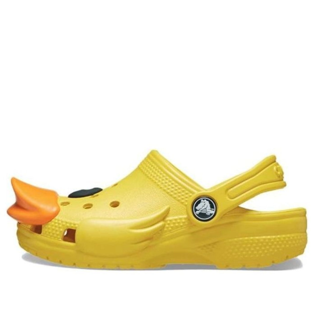 (GS) Crocs Classic Duck Clags 'Yellow Orange' 210193-75Y