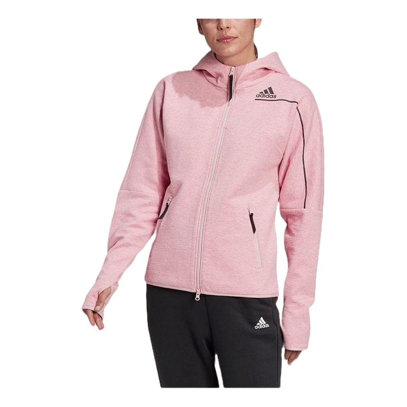 (WMNS) adidas Z.N.E FZ Sports Jacket Asia Sizing 'Pink' GU2081
