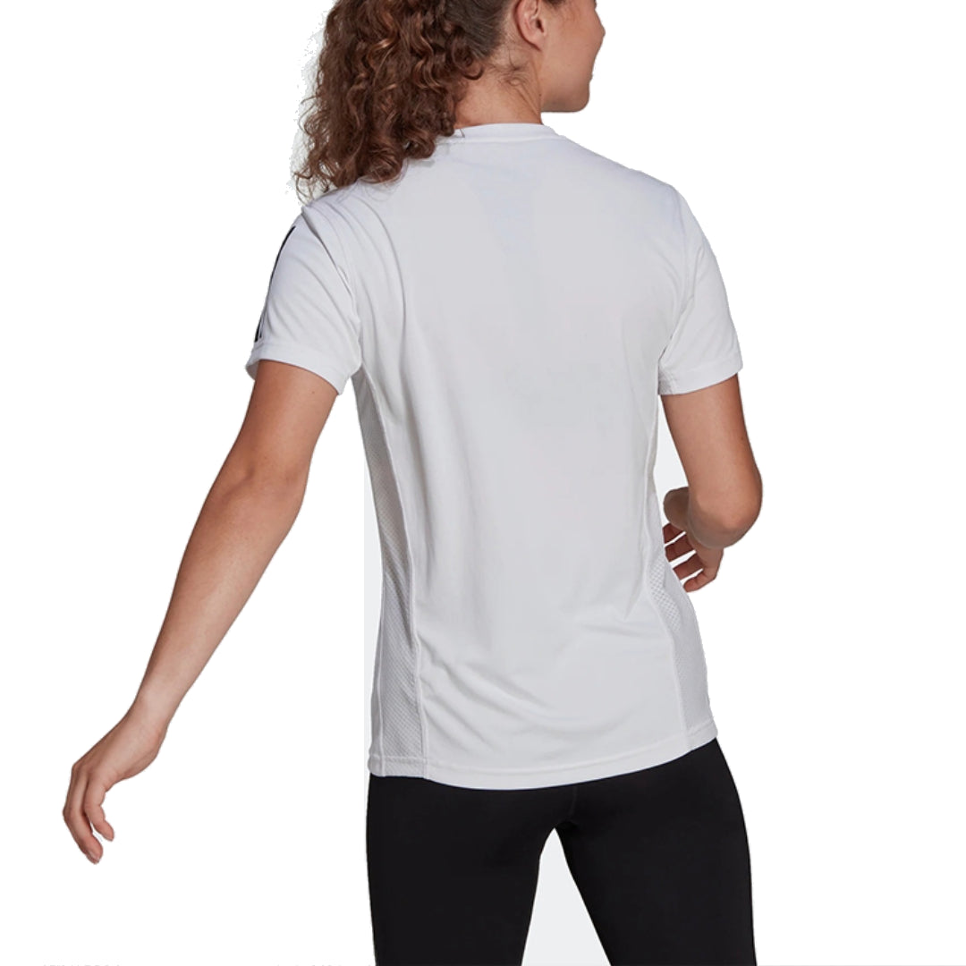 (WMNS) adidas Own The Run T-Shirt Asia Sizing 'White' HB9380