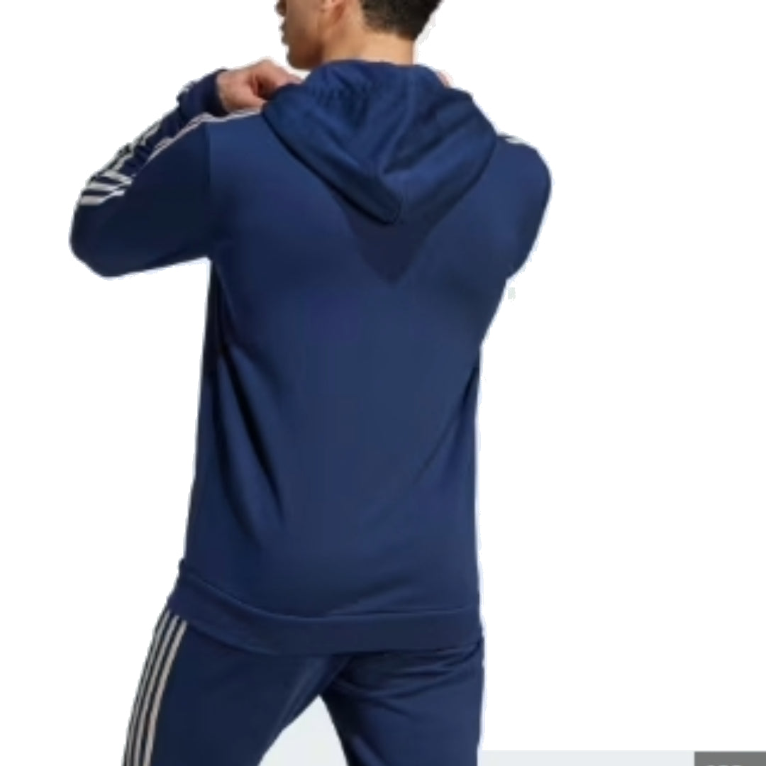 adidas Arsenal DNA Full-Zip Hoodie Asia Sizing 'Blue White' HZ2071