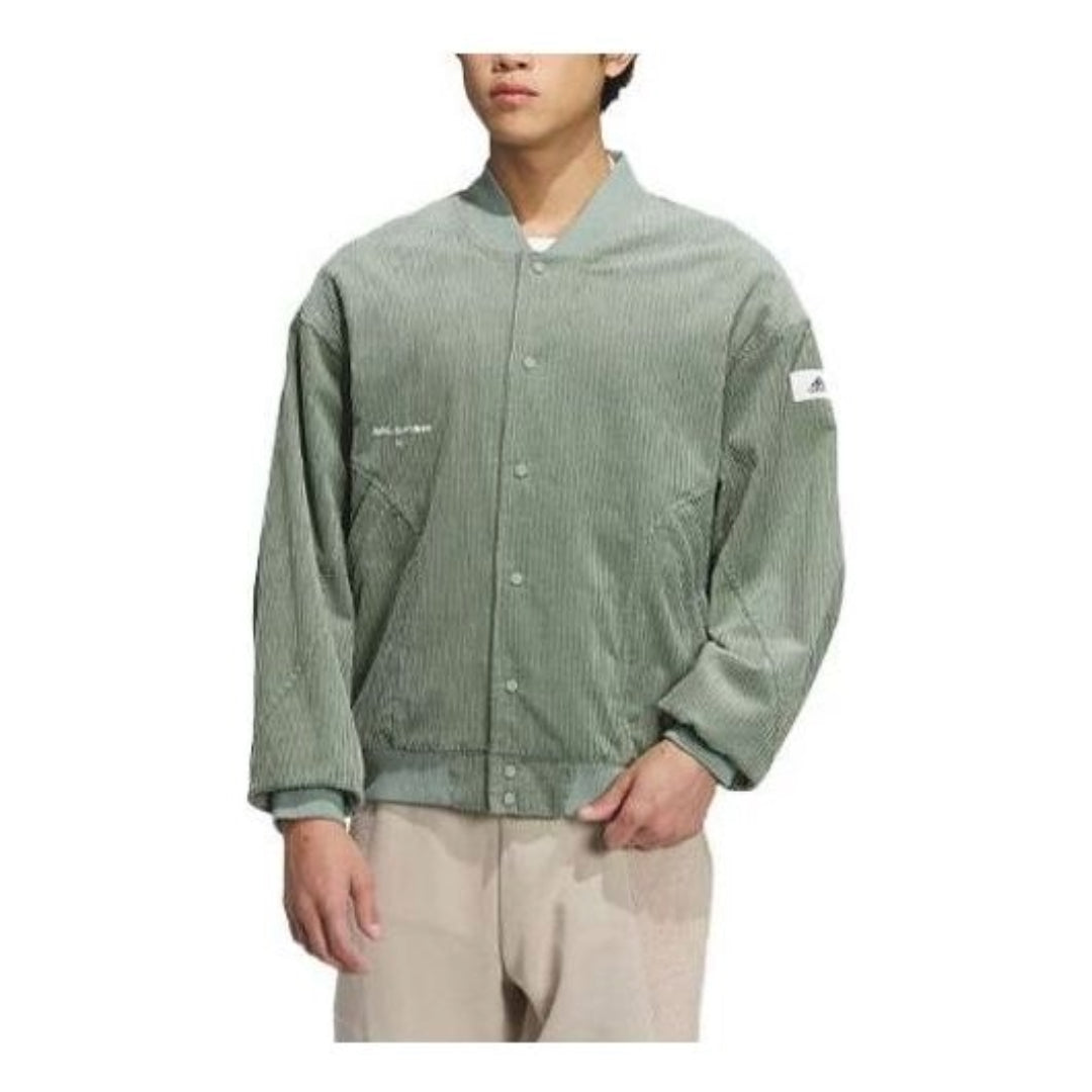 adidas Sportswear Lounge Jacket Asia Sizing 'Green' IQ1389