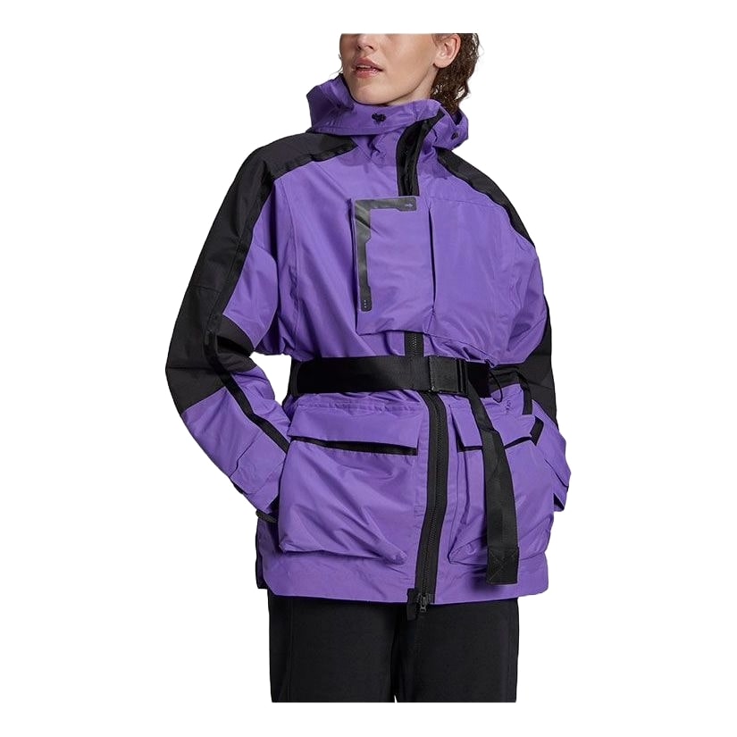 (WMNS) adidas Terrex Jacket CW Xploric RAIN.RDY Jacket Asia Sizing 'Purple' HF8461