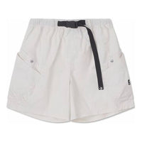 (WMNS) Converse Woven Utility Shorts 'Grey' 10026395-A01