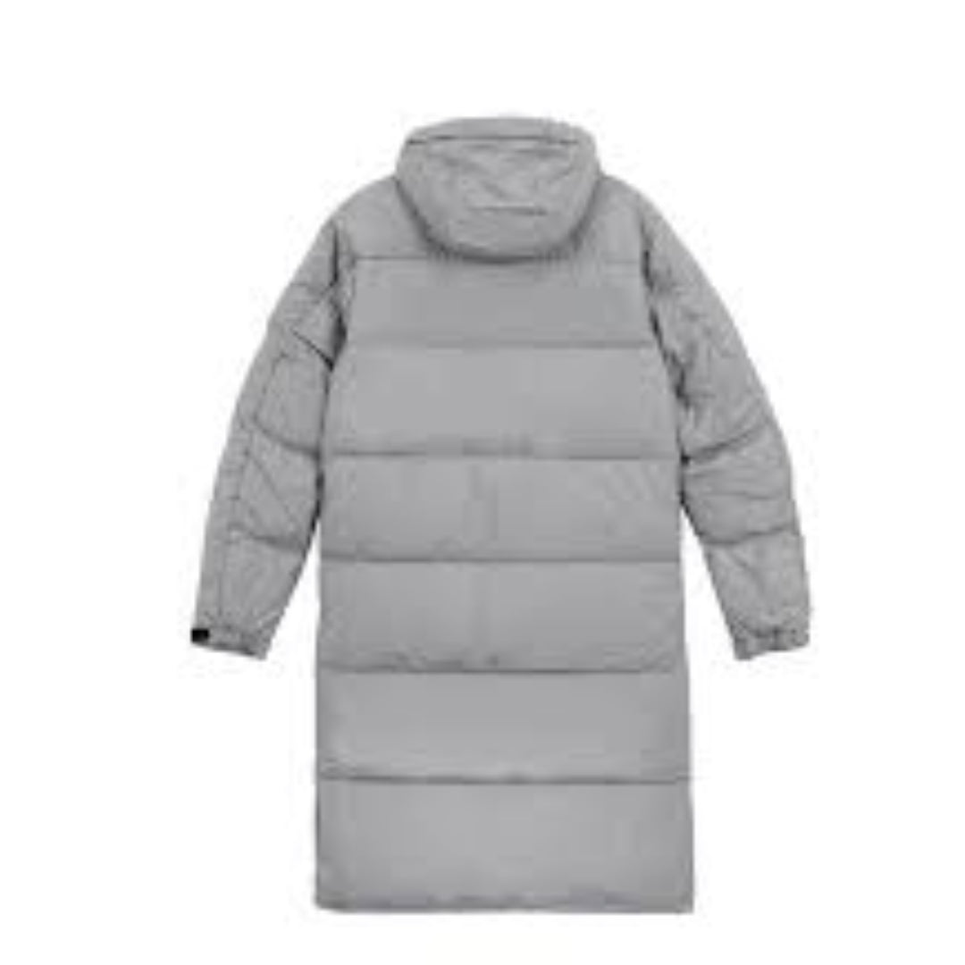 adidas Long Down Jacket Asia Sizing 'Grey' IT8715