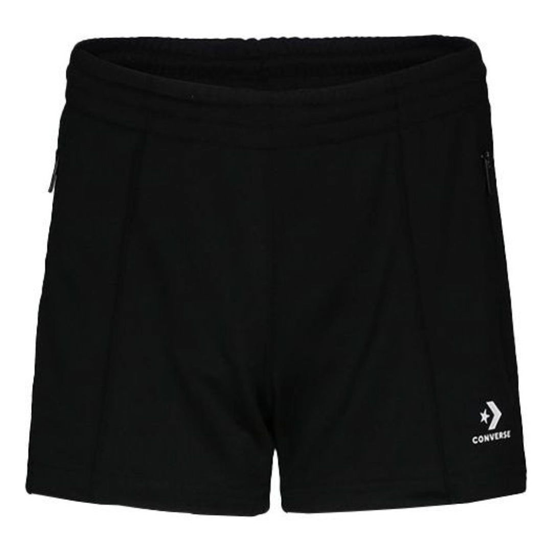 (WMNS) Converse Star Chevron Track Short Asia Sizing 'Black' 10007468-A01