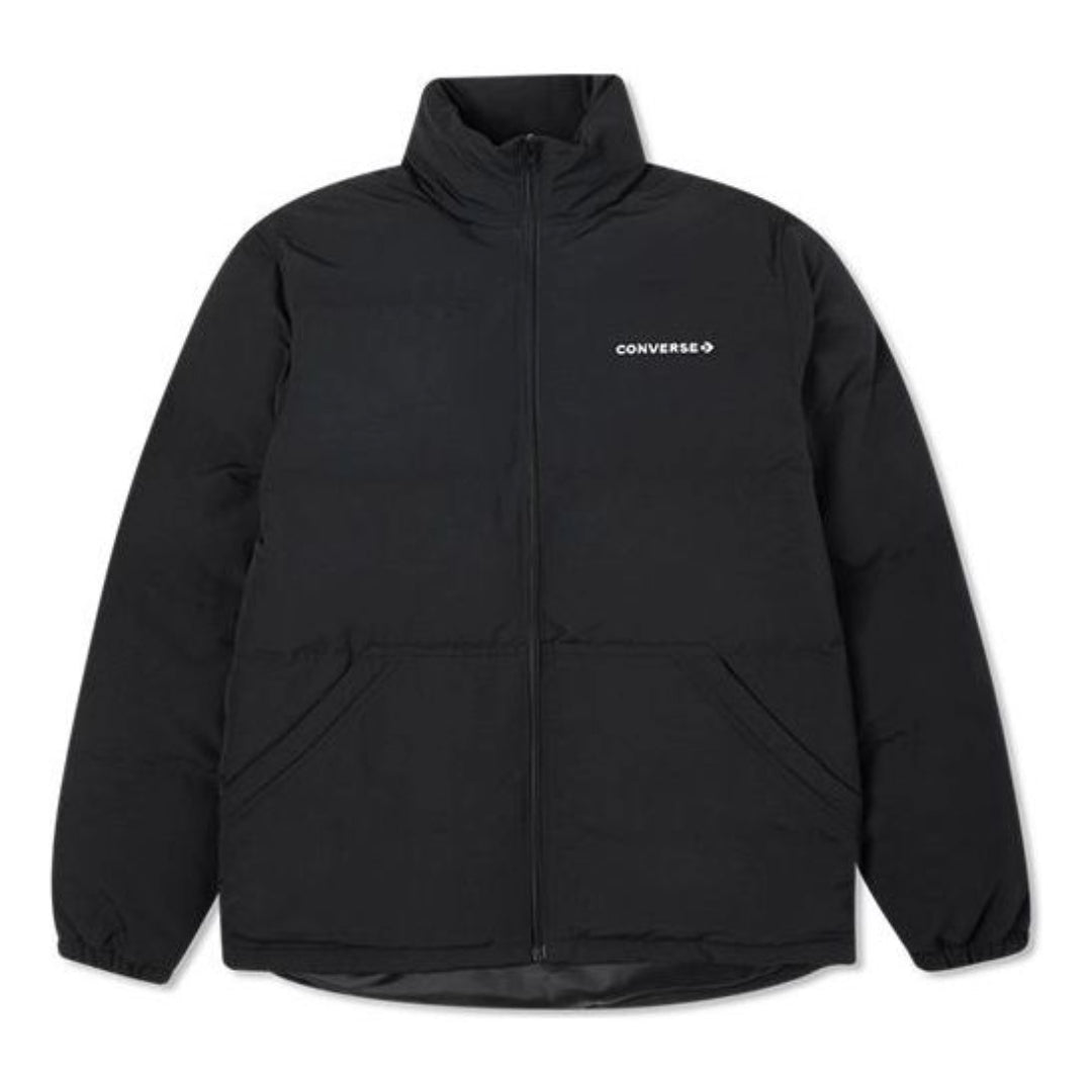 Converse Core Puffer Textile Jacket Asia Sizing 'Black' 10021946-A03