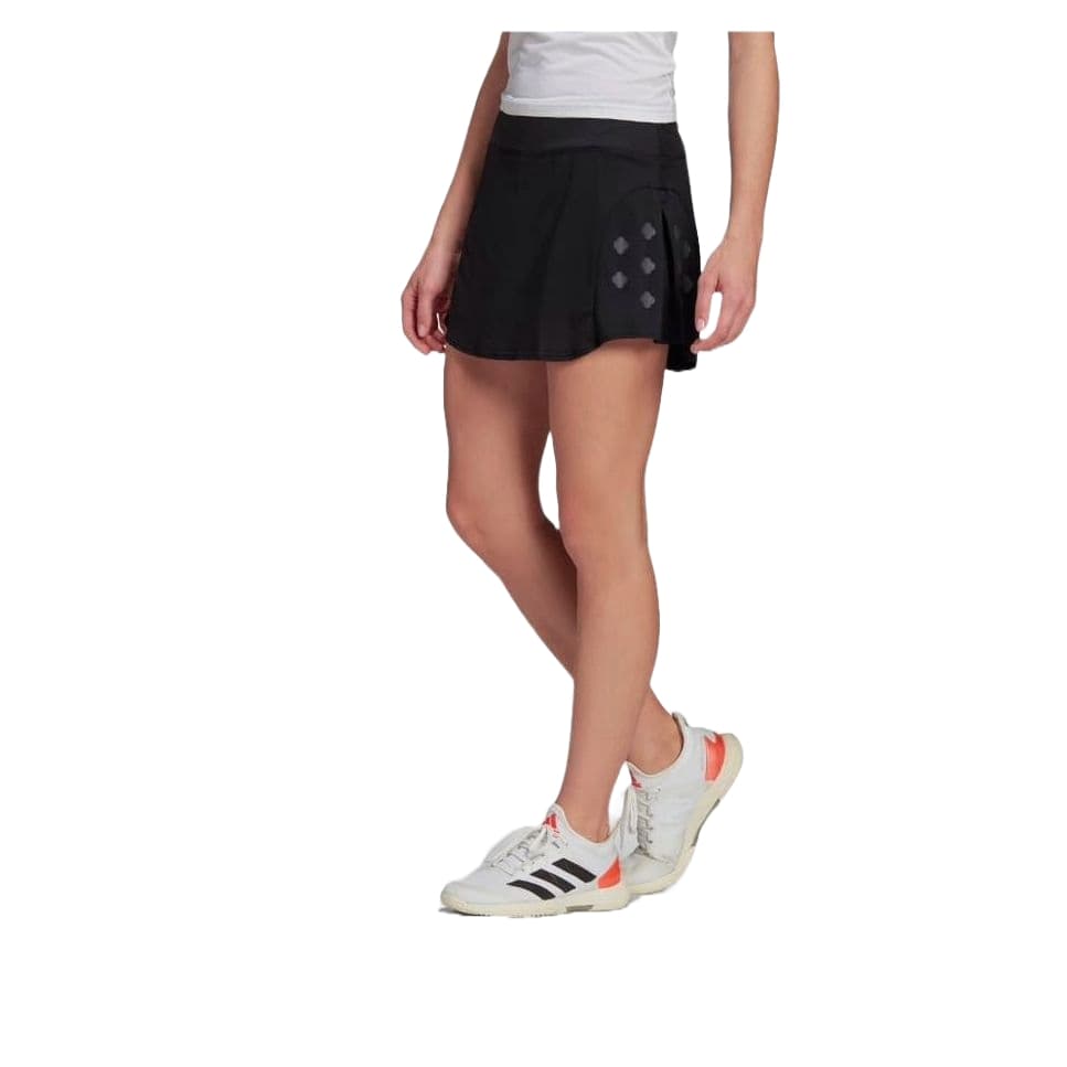 (WMNS) adidas Paris Match Tennis Skirt Asia Sizing 'Black' HA7629