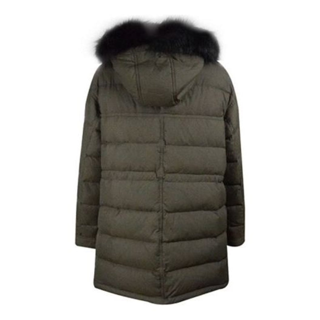 (WMNS) Converse Long Down Jacket Asia Sizing 'Green' 10007727-A01