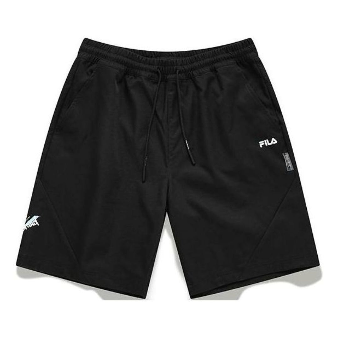 FILA FUSION Tennis Woven Sports 5-Inch Shorts 'Black' T11M131804A-BK