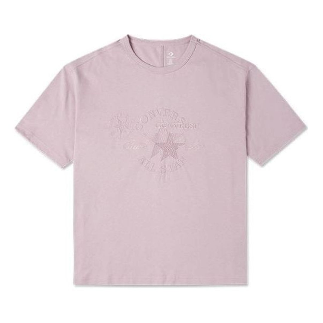 Converse Chuck 70S Embroidered T-Shirt Asia Sizing 'Pink' 10021980-A03