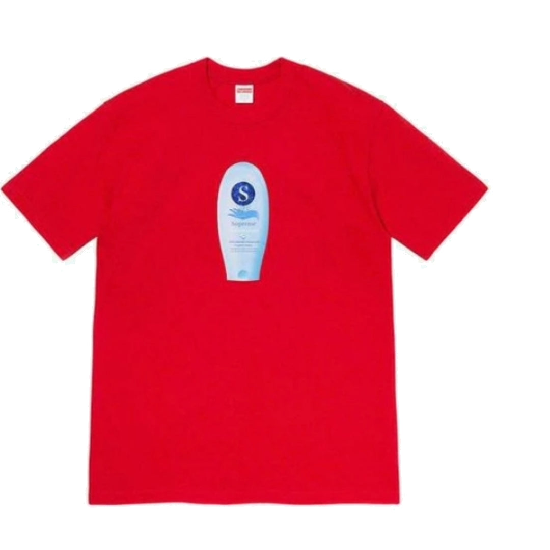 Supreme Super Cream T-Shirt 'Red' SUP-FW19-02