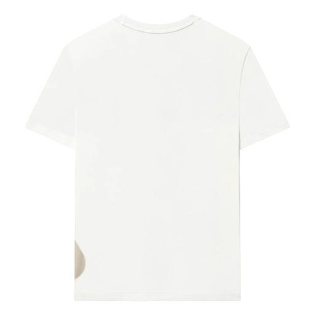 FILA Loose Fit Logo Print T-Shirt 'White Beige' F11M319104F-WT