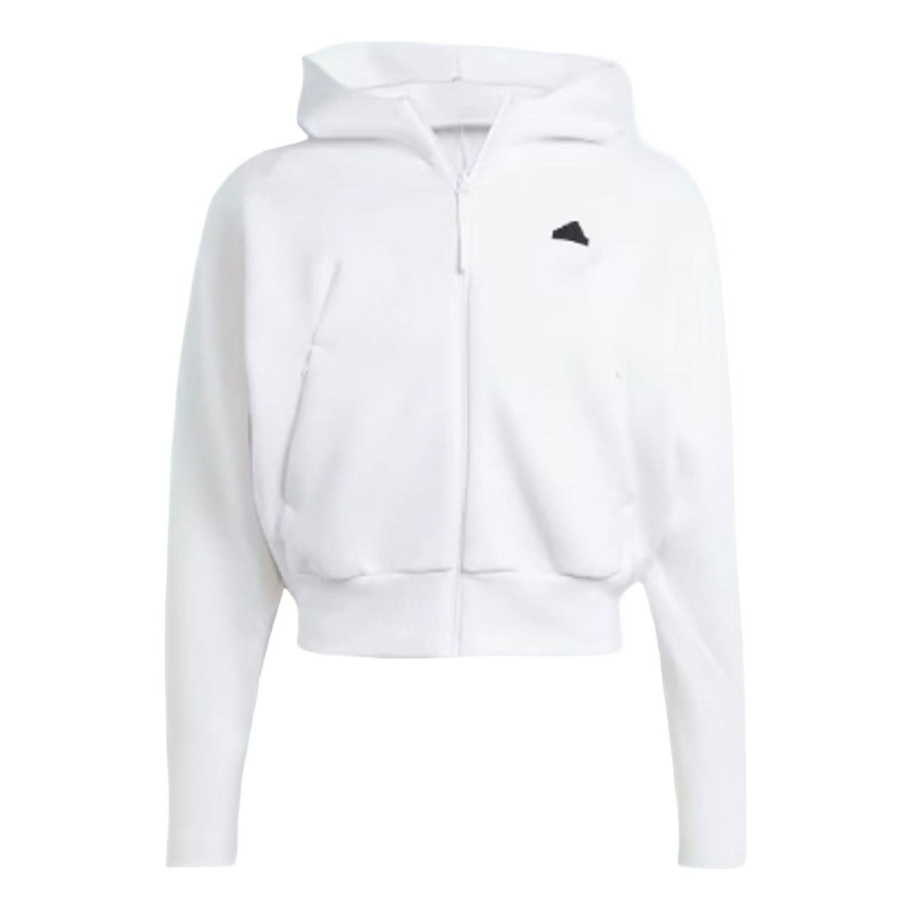 (WMNS) adidas Z.N.E. Full-Zip Hoodie Asia Sizing 'White' IN5133