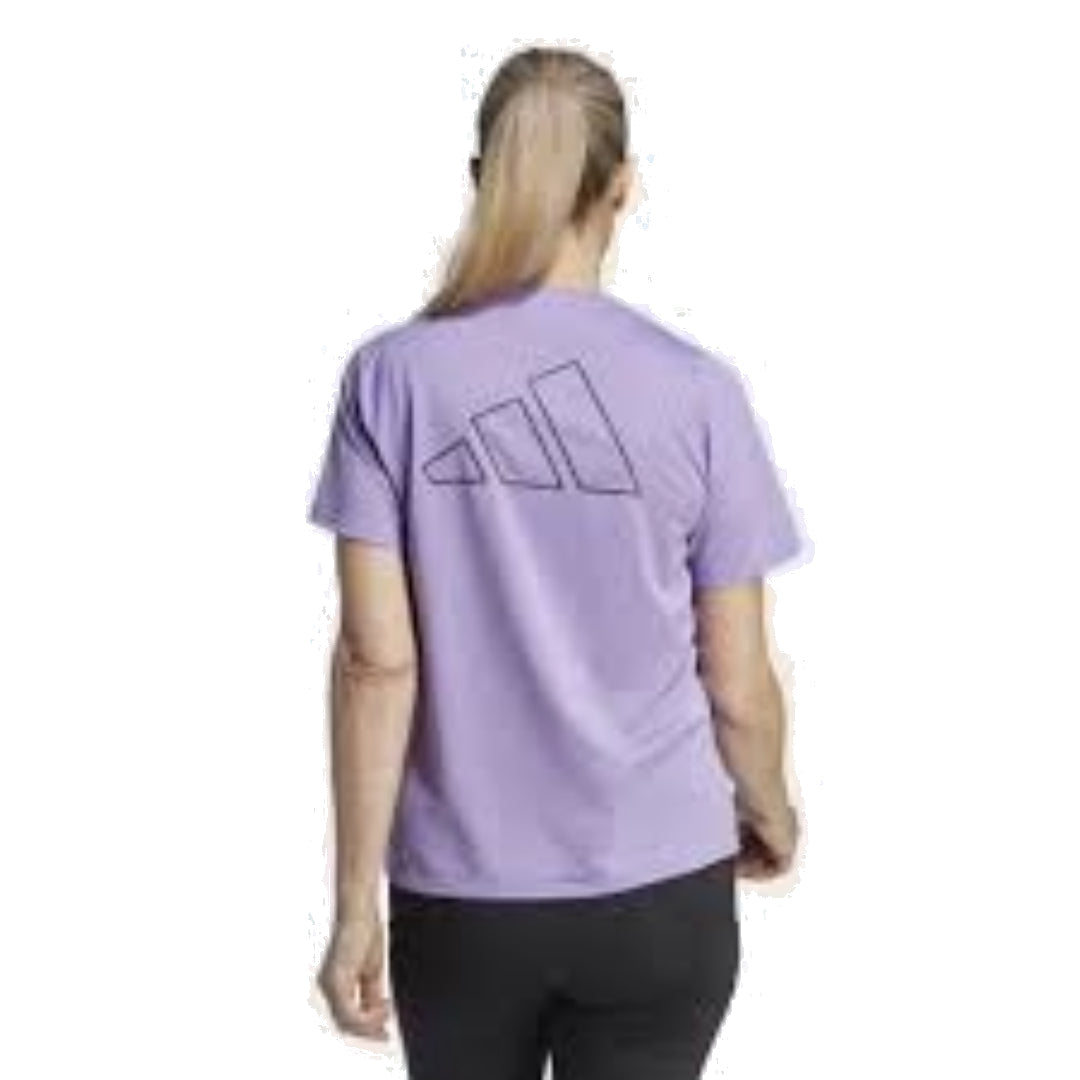 (WMNS) adidas RI 3B T-Shirt Asia Sizing 'Purple' HR9888
