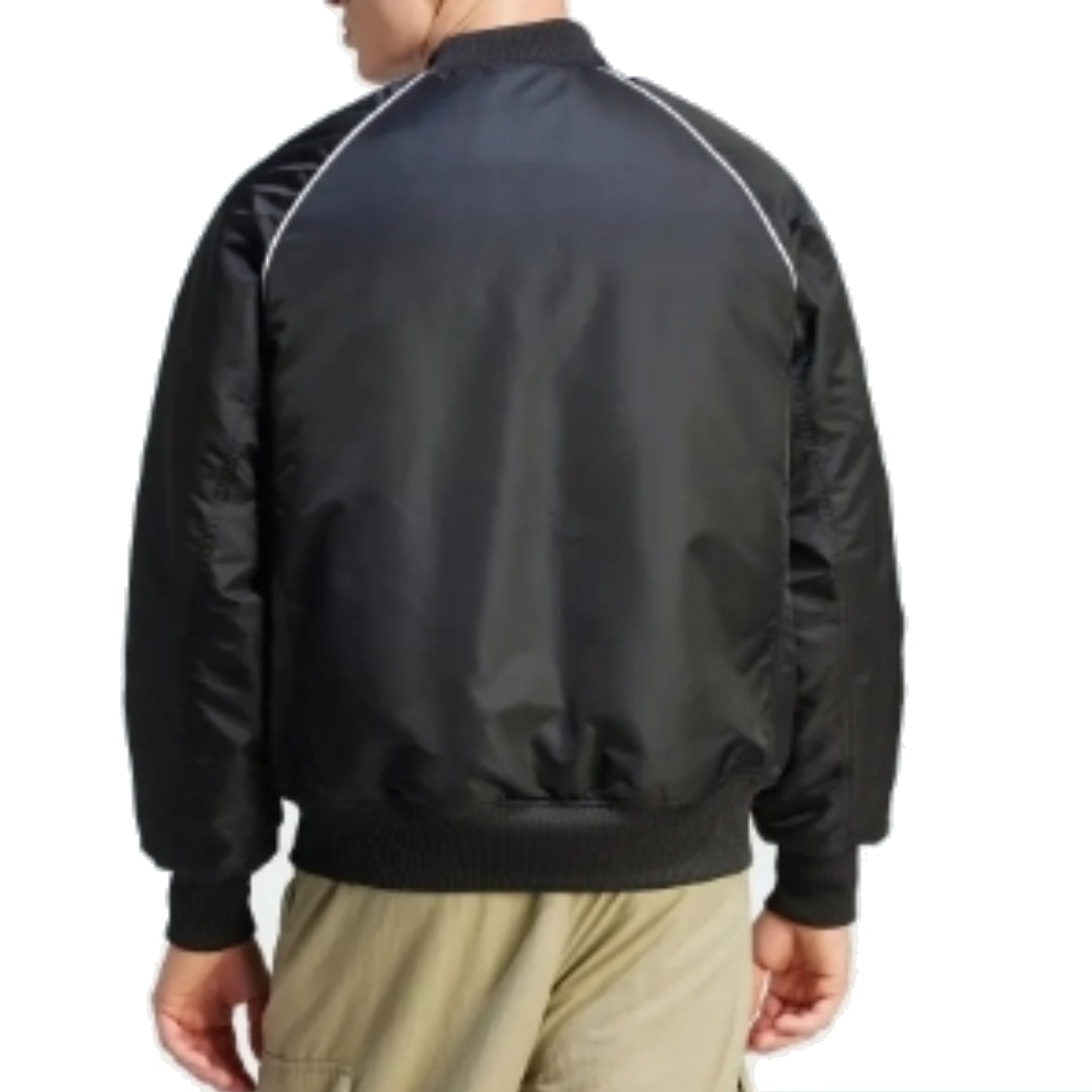 adidas Premium Collegiate Jacket 'Black White' IL2573