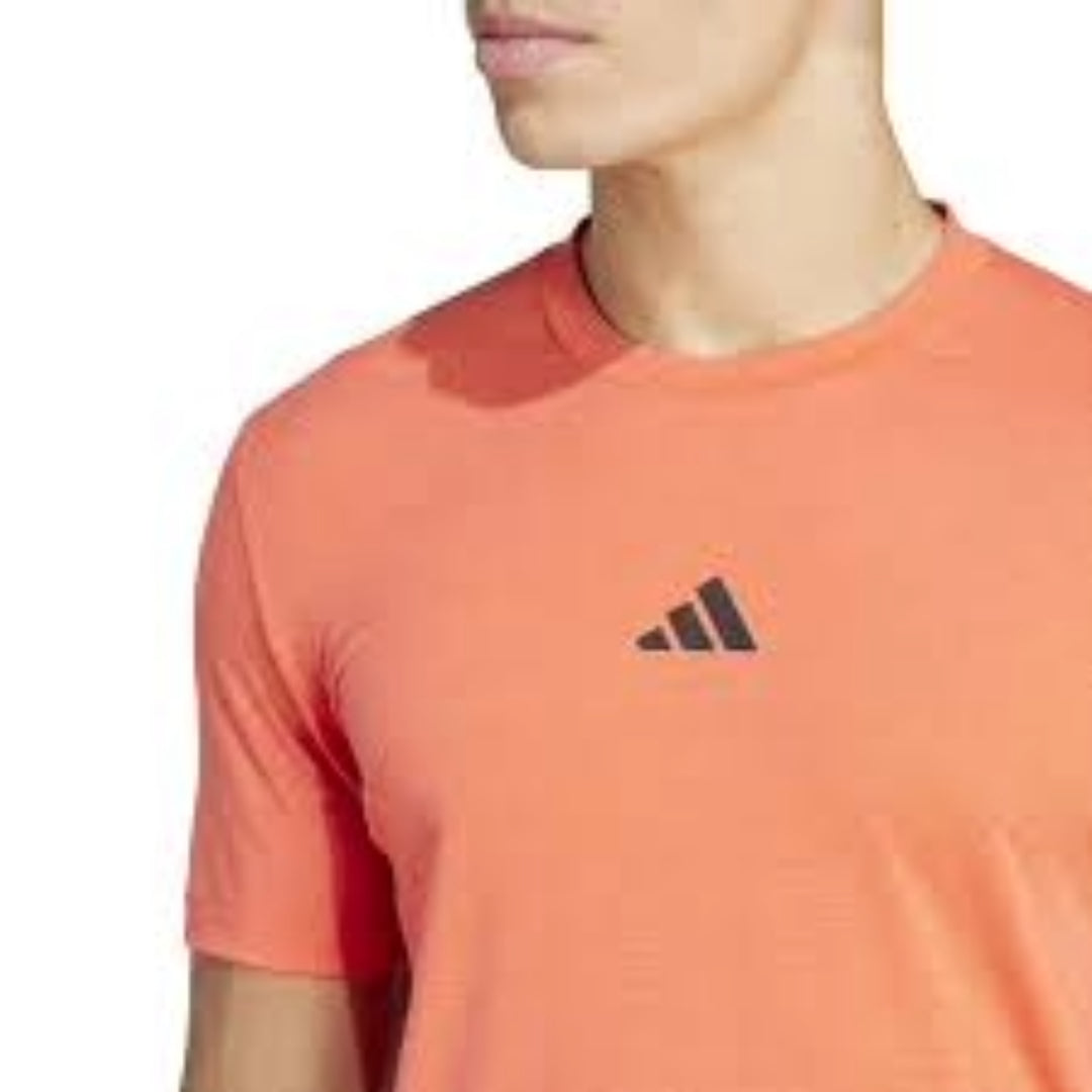 adidas Designed for Training Workout T-Shirt Asia Sizing 'Orange' IS3815