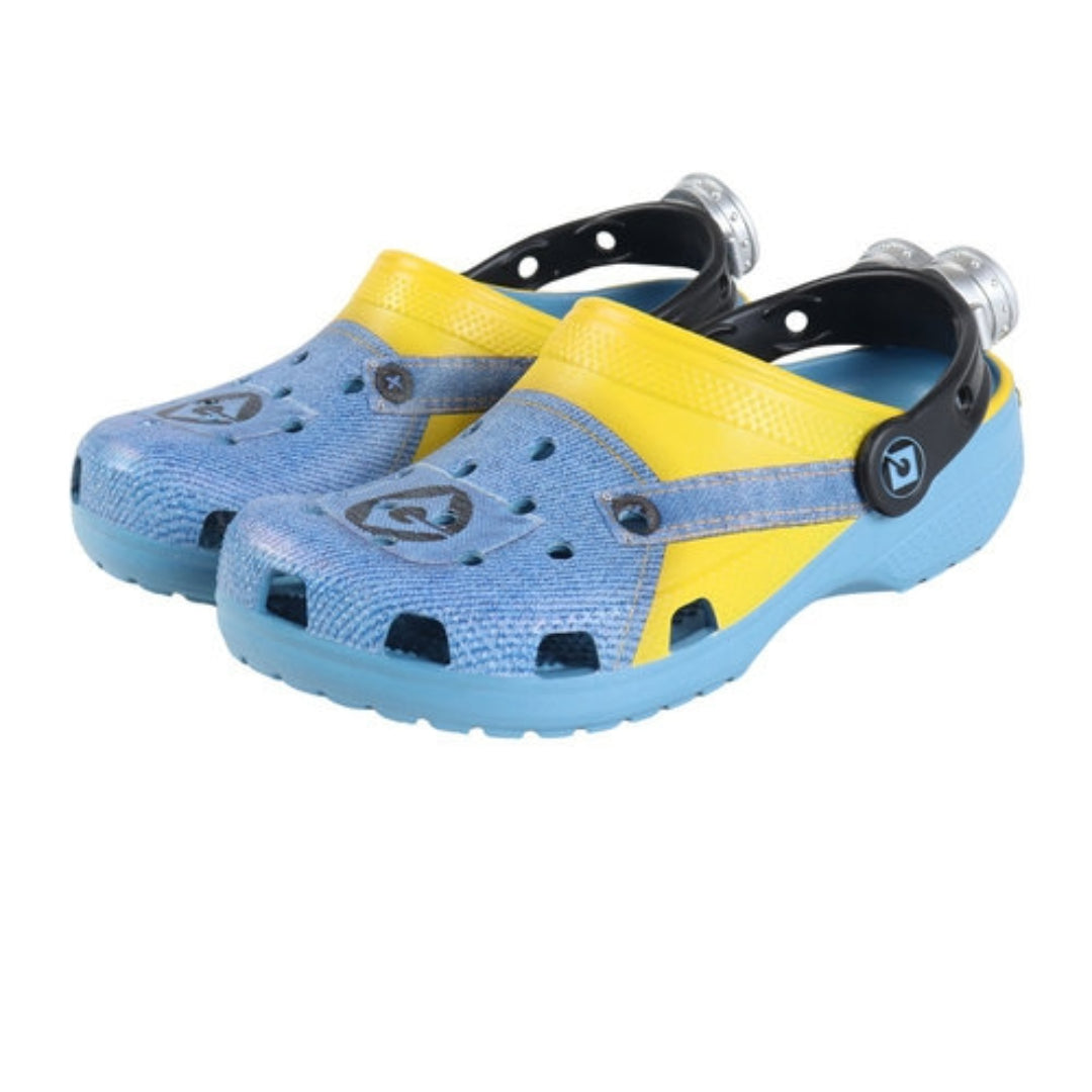 (GS) Crocs X Me Classic Clog 'Blue Yellow' 209489-001