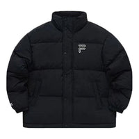 FILA FUSION Logo Printed Down Jacket 'Black' T11U343904F-BK