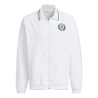 adidas Verbiage Woven Jacket Asia Sizing 'White' JE3627