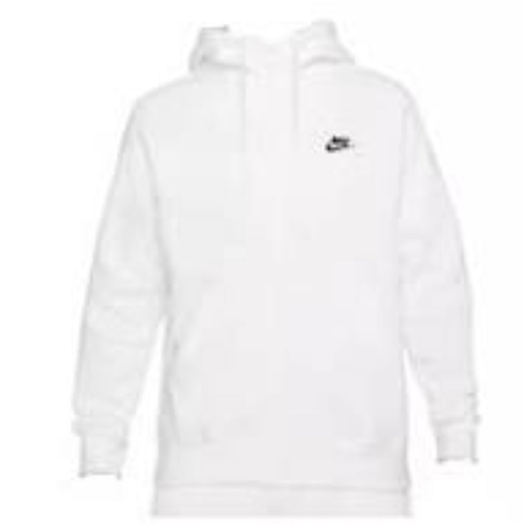 Nike Sportswear Club Fleece Full-Zip Hoodie 'White' BV2645-100