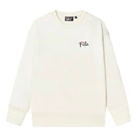 FILA Logo Print Sweater 'White' F11U248201F-IV