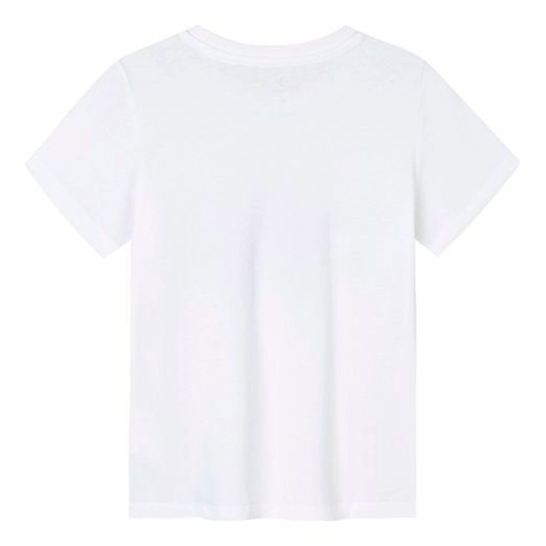 (WMNS) Converse Logo Printed T-Shirt Asia Sizing 'White Silver' CV2422070GS-001