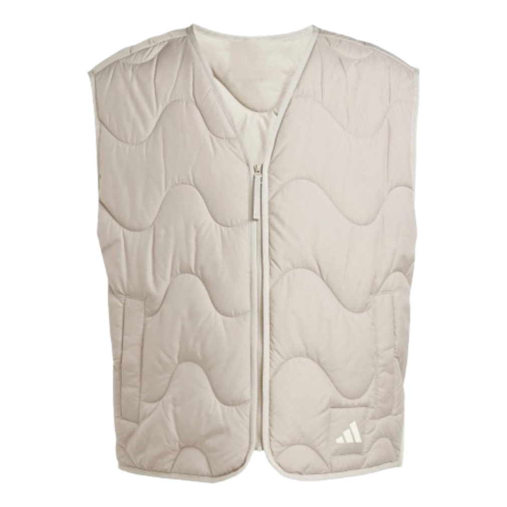 adidas Nuganic Light Insulation Vest Asia Sizing 'Beige' JD1093