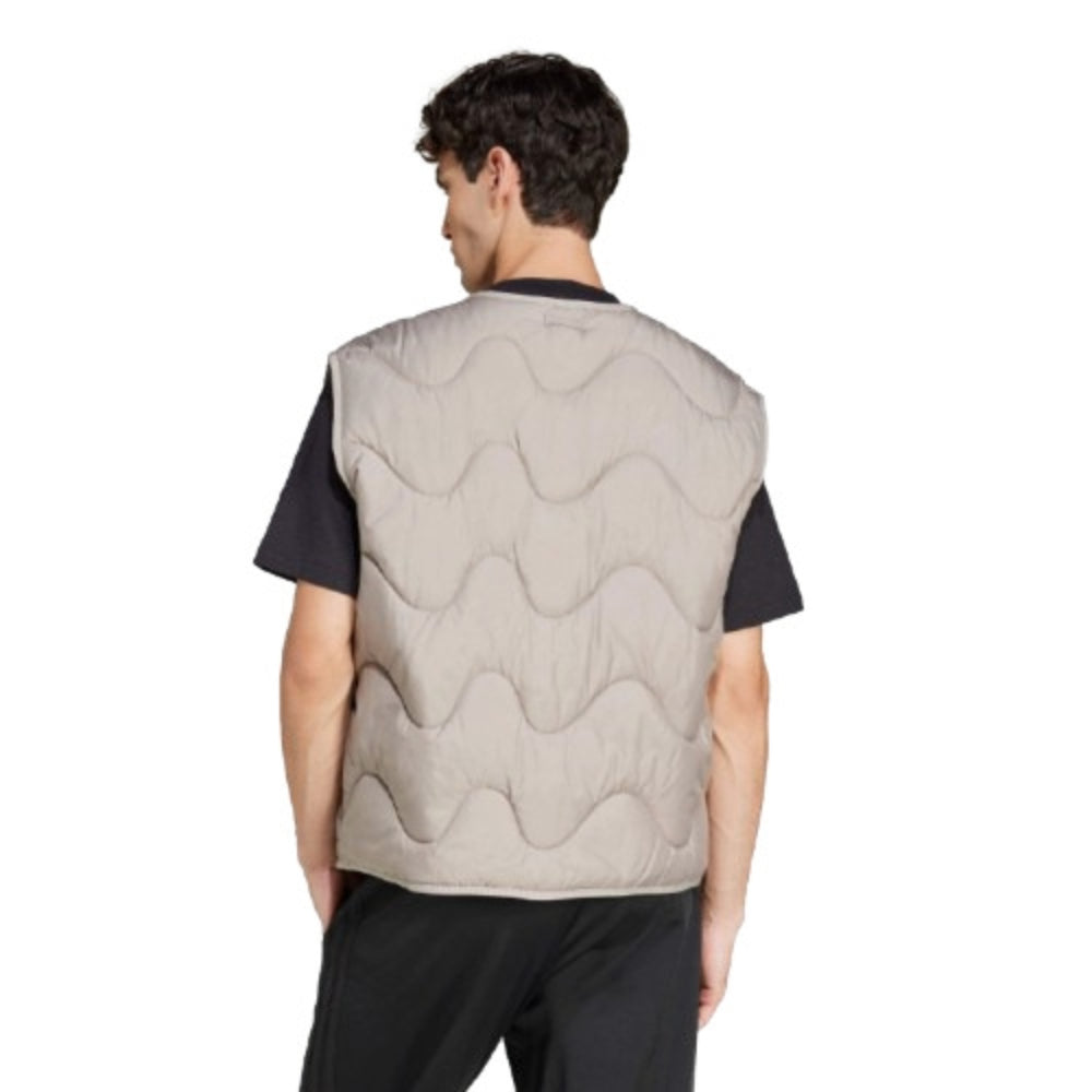 adidas Nuganic Light Insulation Vest Asia Sizing 'Beige' JD1093