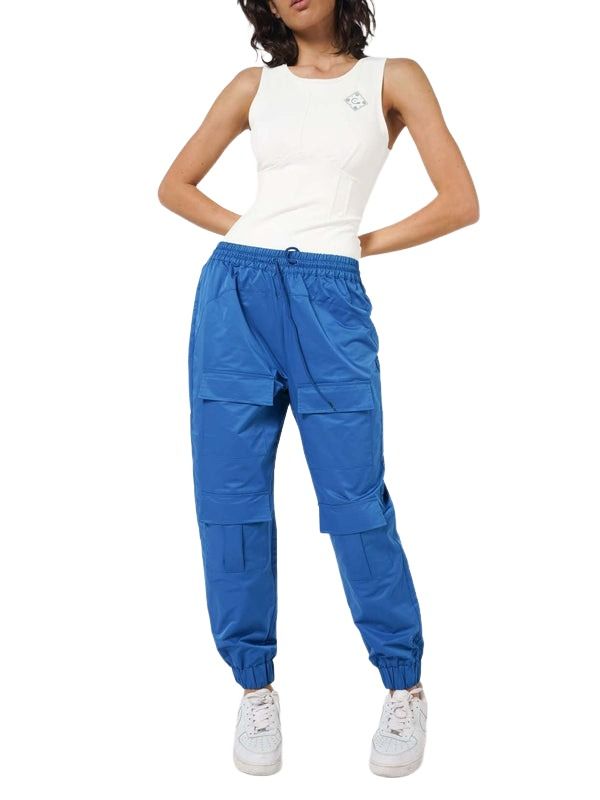 (WMNS) House of Cenmar Cargo-Pockets Pants 'Blue' HOC-WBV