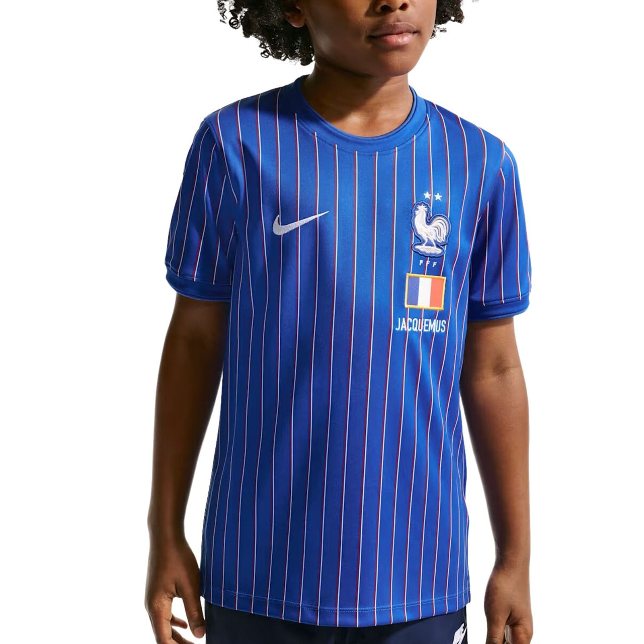 (GS) Nike x France x Jacquemus Cryoshot Dri-FIT T-Shirt 'Game Royal' IB5408-480