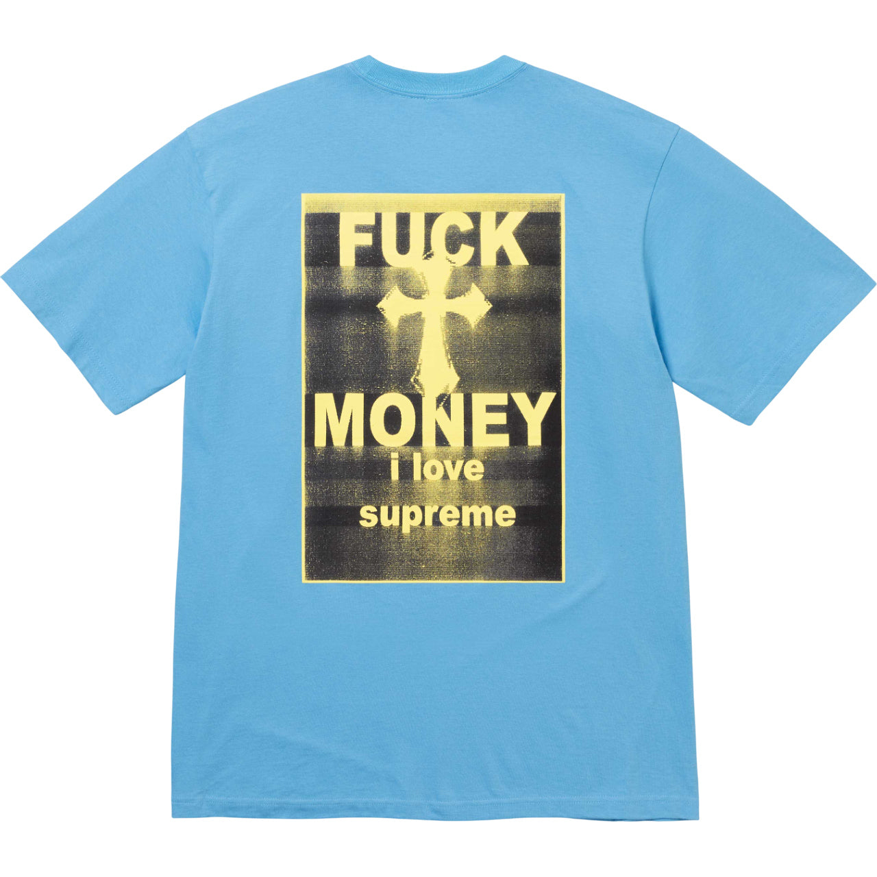 Supreme Fuck Money T-Shirt FW24 'Bright Blue' SUP-FW24-012-BB