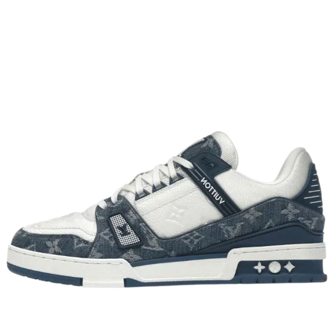 LOUIS VUITTON Trainer Low 'Monogram Denim' 1A9JGZ
