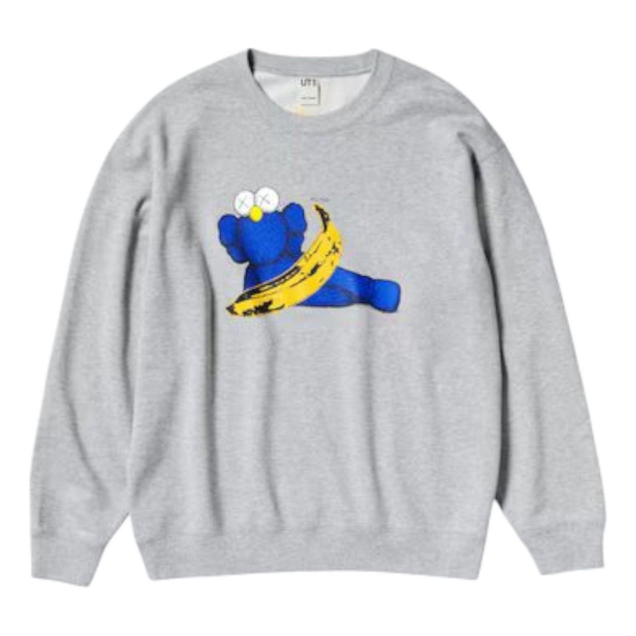 UNIQLO x KAWS x Warhol Graphic Sweatshirt 'Grey' 472951-03