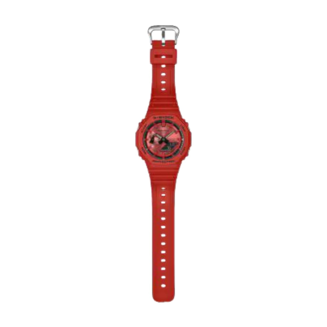 CASIO G-Shock 2100 Series Analog-Digital 'Red' GA-2100RRB-4A