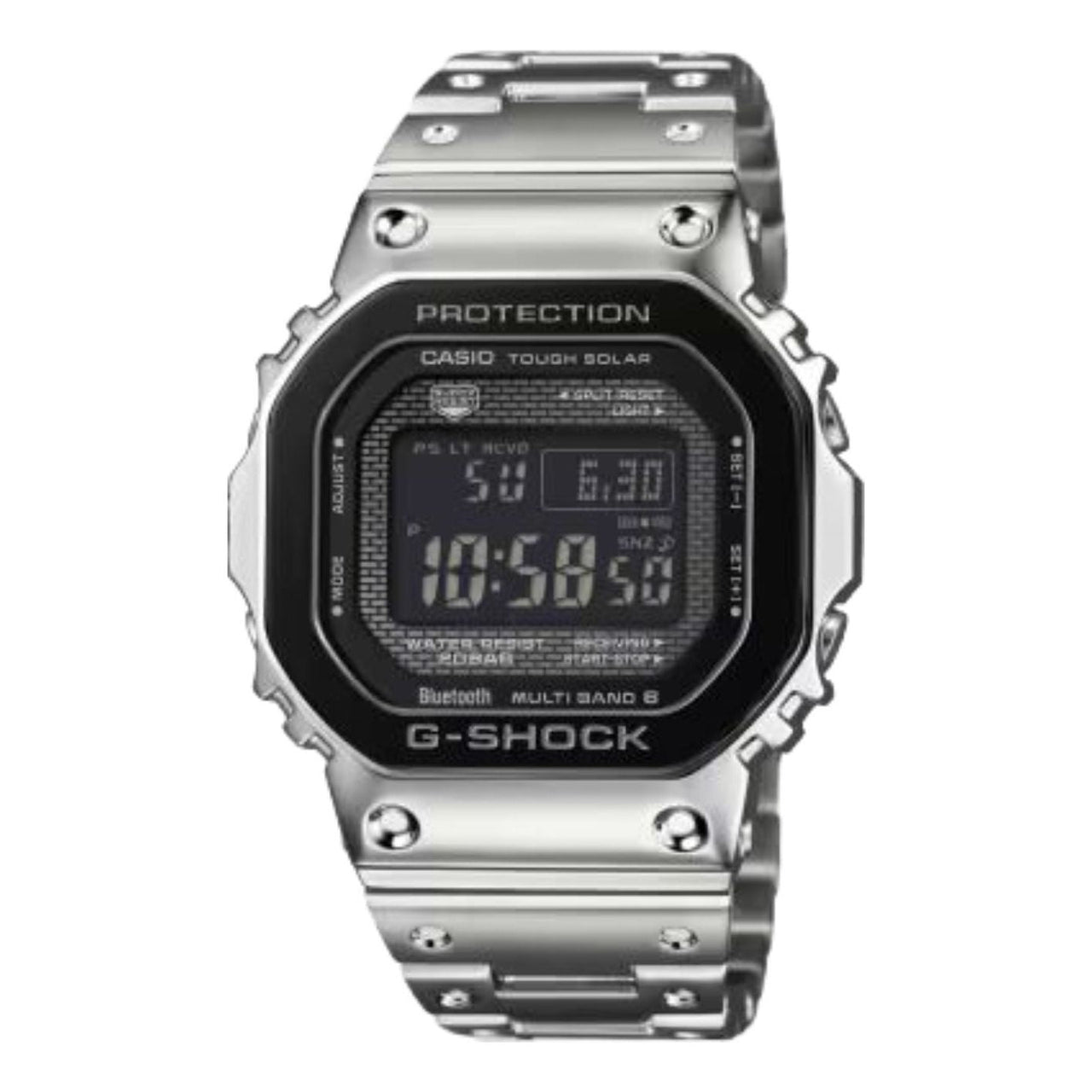 CASIO G-Shock All Metal 5000 Series Made in Japan 'Silver' GMW-B5000BT-1