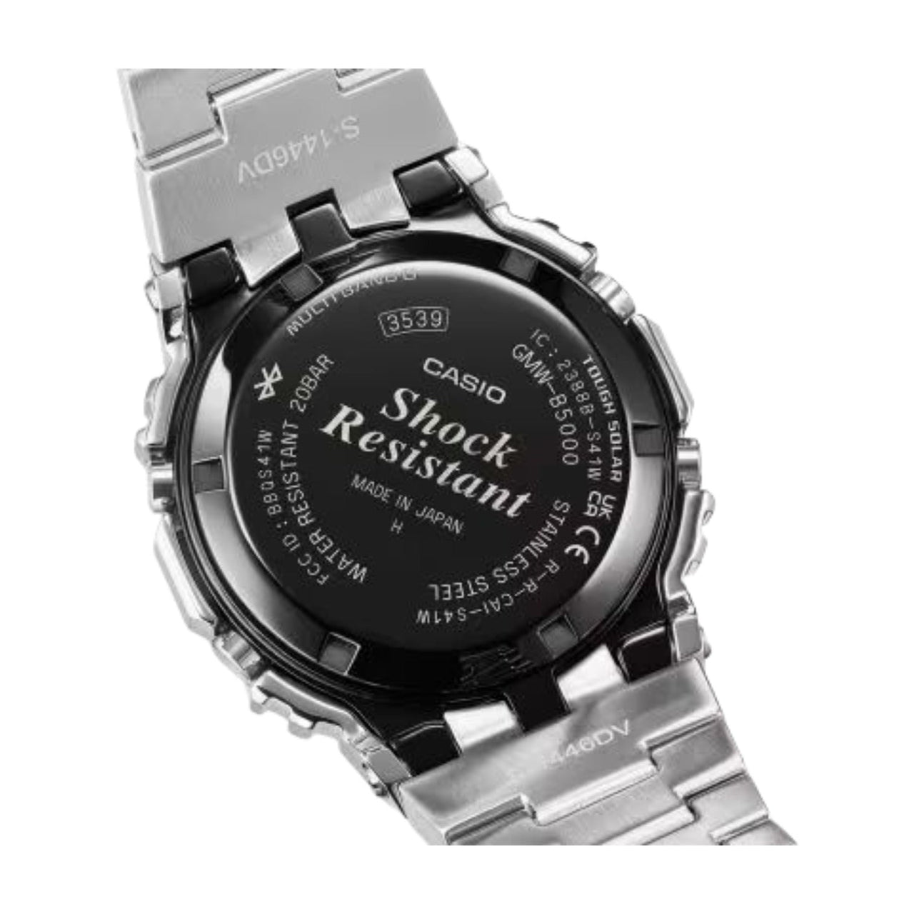 CASIO G-Shock All Metal 5000 Series Made in Japan 'Silver' GMW-B5000BT-1