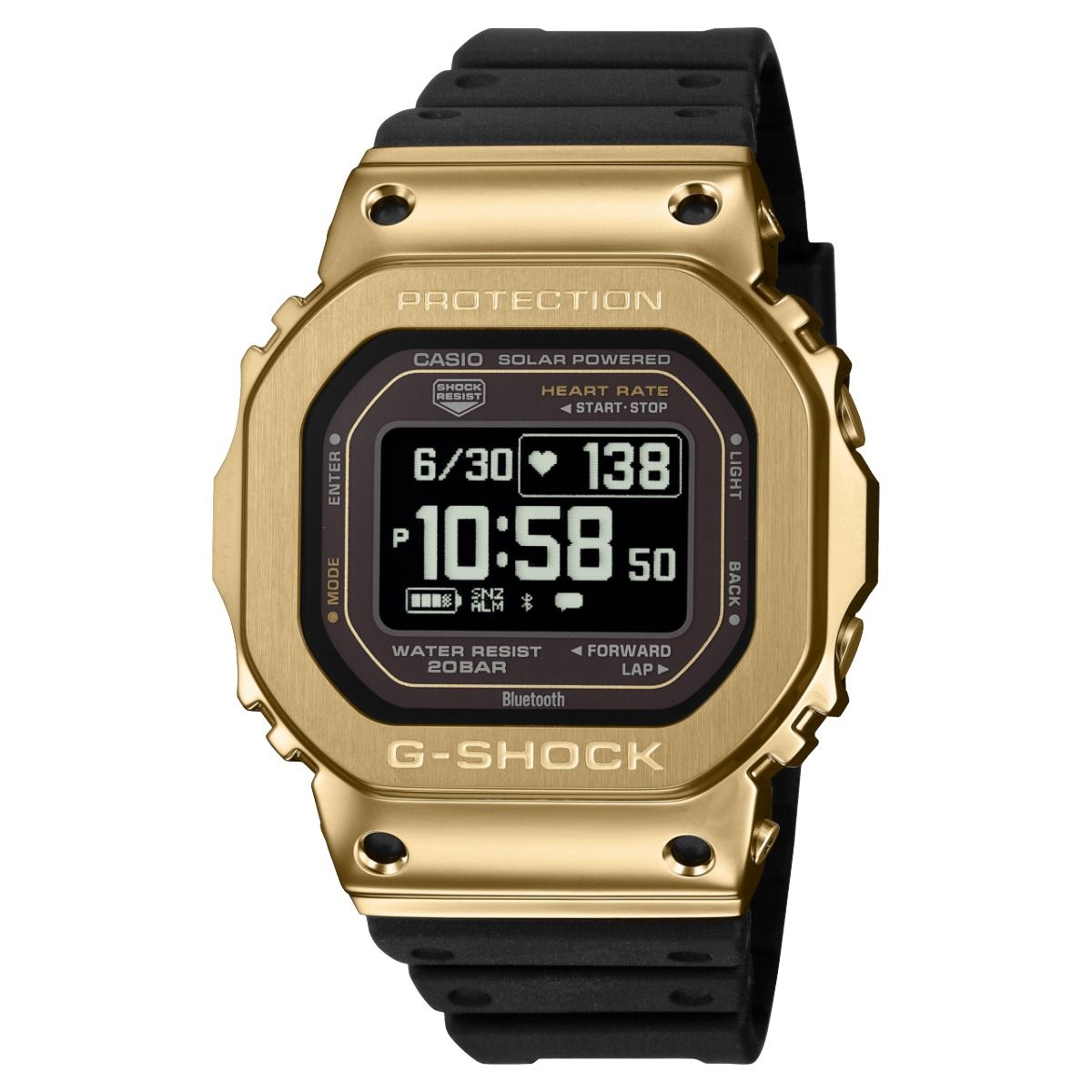 CASIO G-SHOCK G-SQUAD GM-H5600 Series 'Black Gold' GM-H5600-9