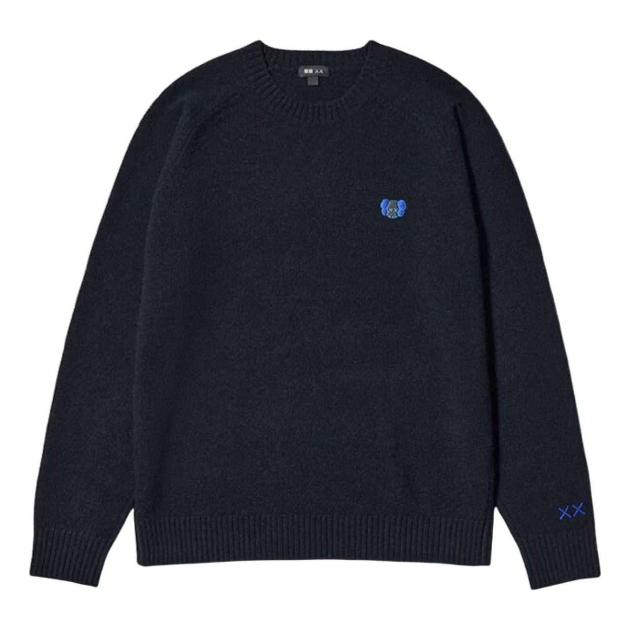 Uniqlo x KAWS WINTER Crew Neck Sweater 'Navy' 485271-NAVY