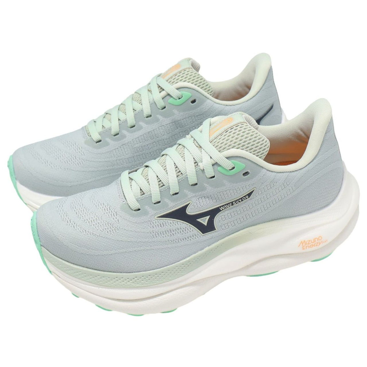 (WMNS) Mizuno Wave Sky 9 Wide 4E 'Light Grey' J1GD251223