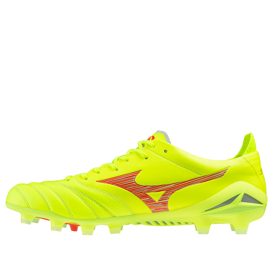 Mizuno Morelia Neo 4 Elite 'Safety Yellow Fiery Coral' P1GA243245