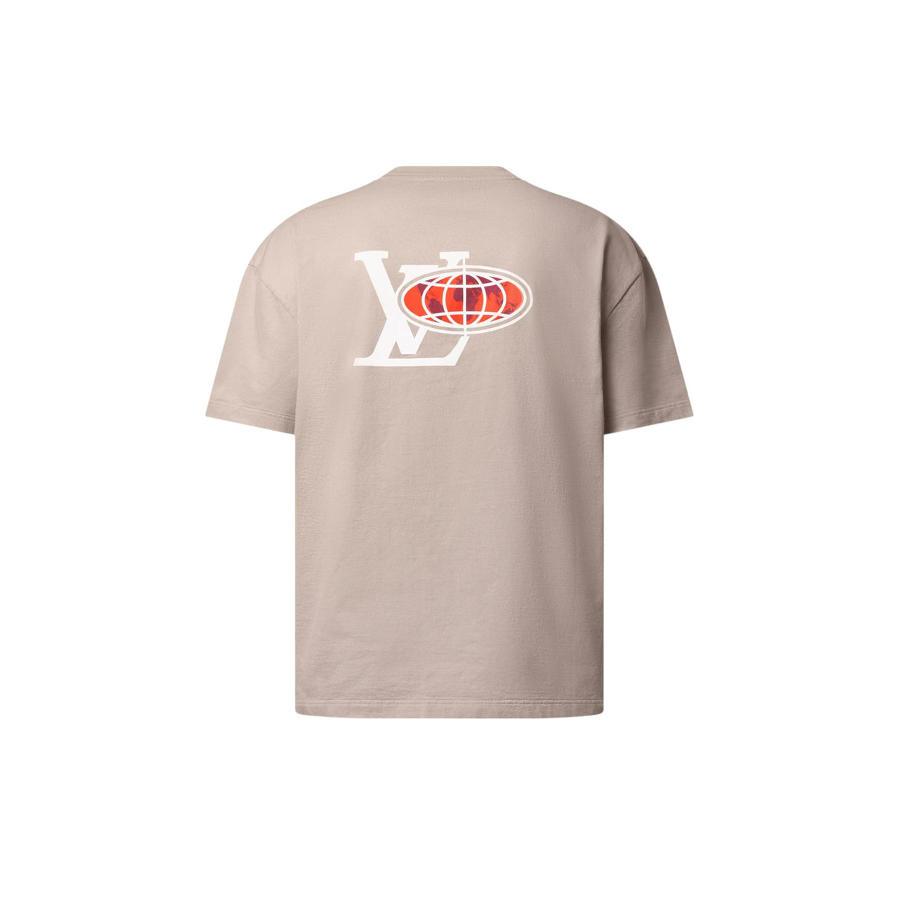 LOUIS VUITTON Embellished Graphic Cotton T-Shirt 'Ivory' 1AHCKV