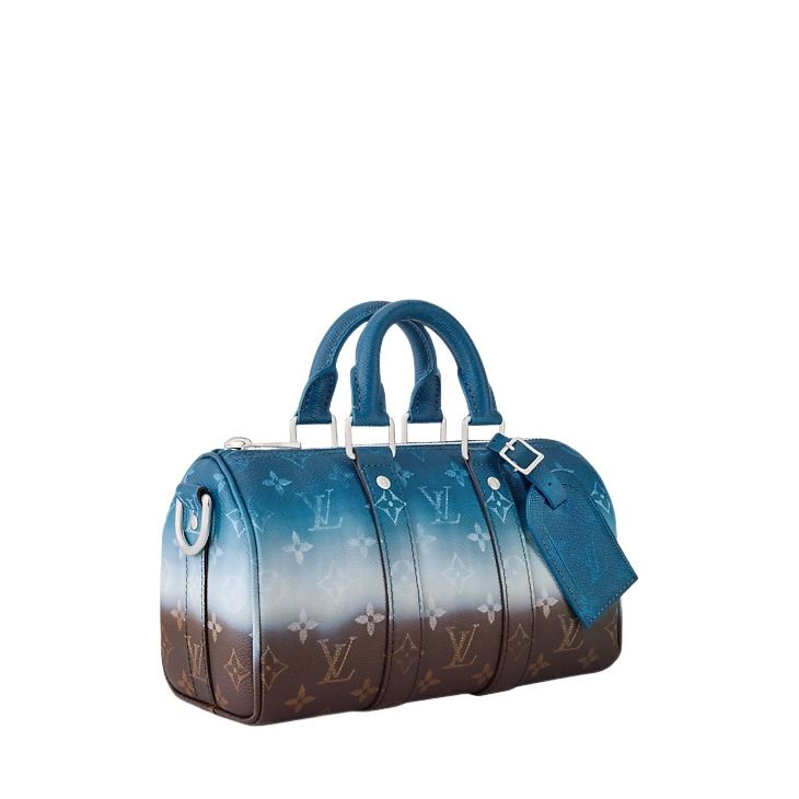 LOUIS VUITTON Keepall Bandoulière 25 'Blue' M28026